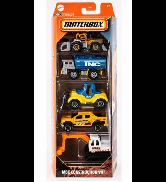 Matchbox MBX Construction VII 5 PC Set