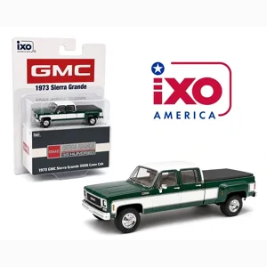 1973 GMC Sierra Grande 3500 Crew Cab Dually 1/64 Diecast