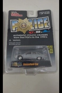 Racing Champions Unmarked Car '92 Chevy Caprice