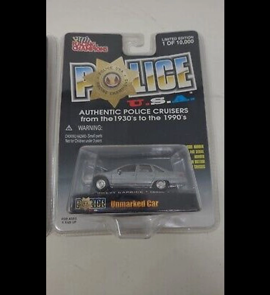 Racing Champions Unmarked Car '92 Chevy Caprice