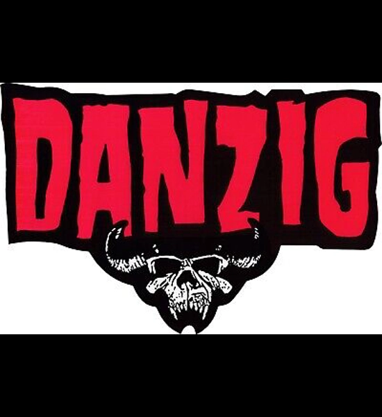 Danzig - Large Skull Logo Sticker