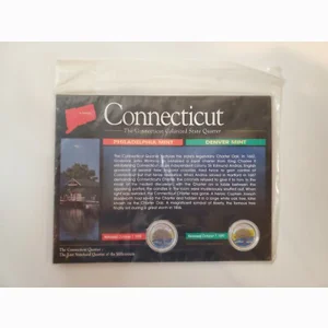 Connecticut Colorized State Quarter Set