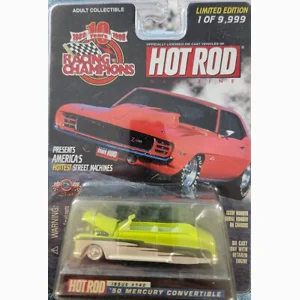 Racing Champions Hot Rod Magazine 1950 Mercury Convertible 1/64 Diecast