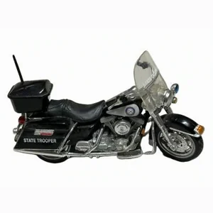 Harley Davidson Florida Highway Patrol Motorcycle 1/18 Diecast