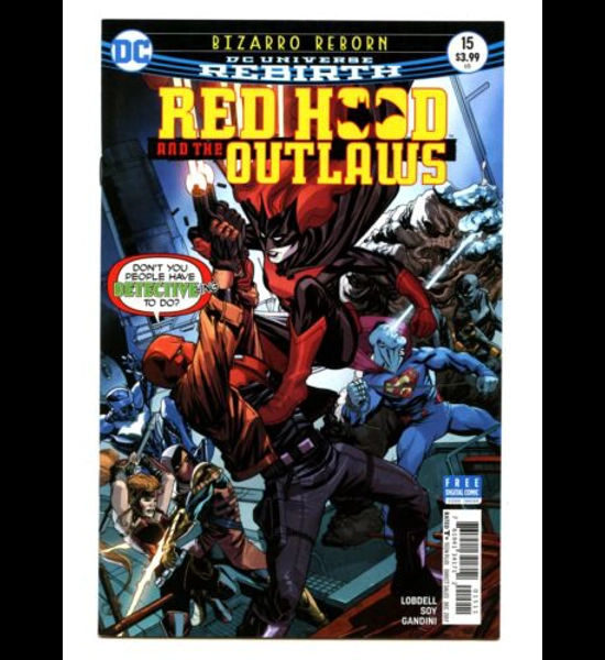 Red Hood And The Outlaws Rebirth -15- Dec. 2017 Comic