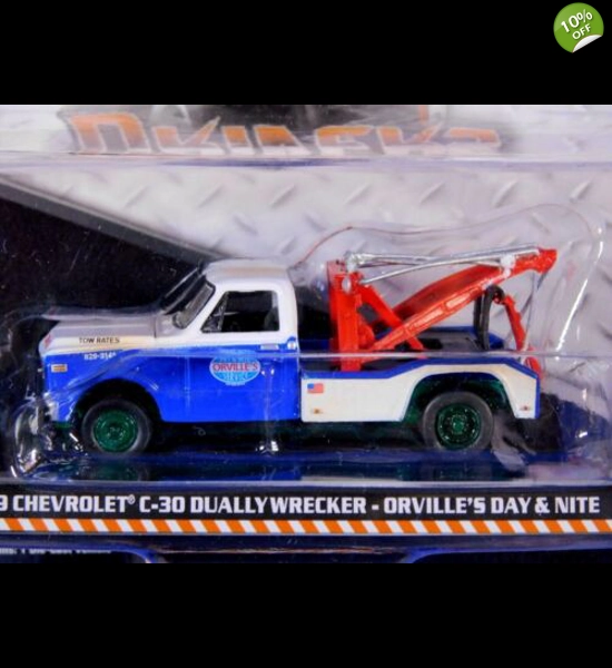 G.L. '69 Chevy C-30 Orville's Day/Nite Wrecker GREEN MACHINE