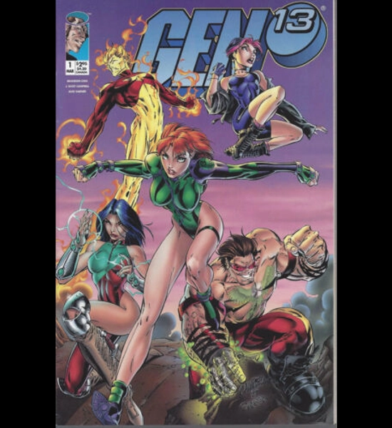 GEN 13 -1- March 1995 Comic