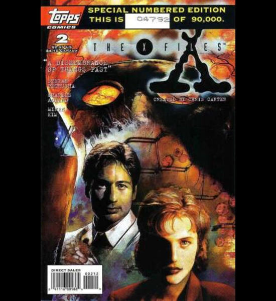 The X Files -2- 1995 Numbered Comic