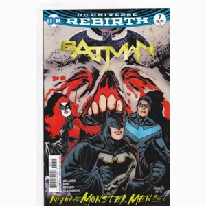 Batman Night Of The Monster Men -7- Nov. 2016 Comic