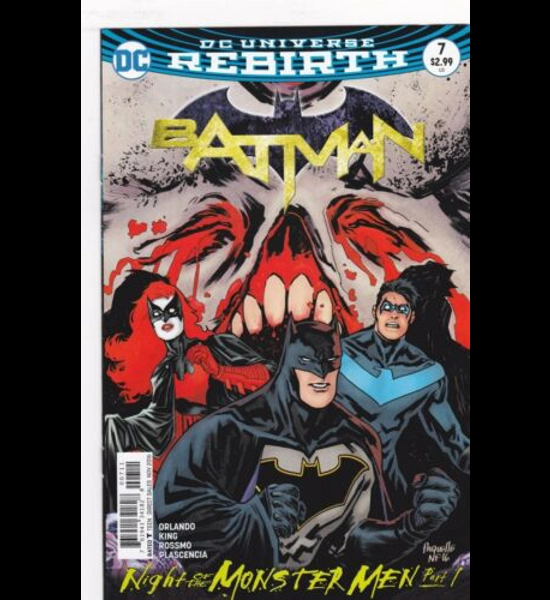 Batman Night Of The Monster Men -7- Nov. 2016 Comic