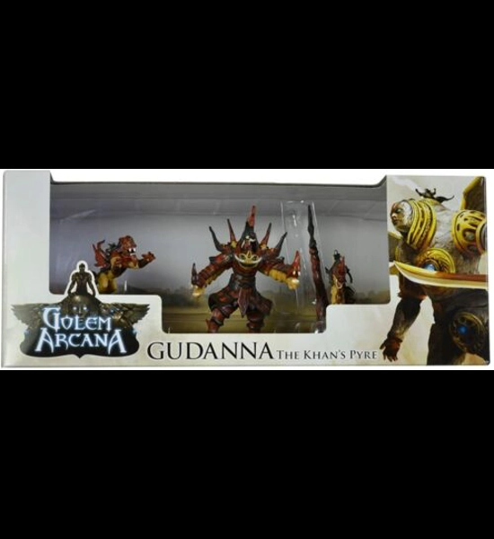 Golem Arcana - Gudanna The Khan's Pyre Game Pieces