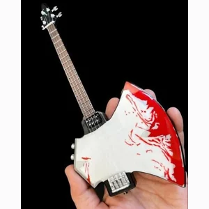 Axe Heaven Gene Simmons Blood Axe Bass Guitar Replica