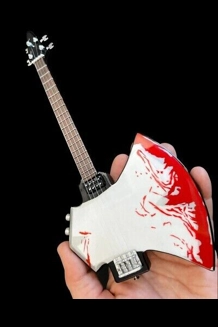 Axe Heaven Gene Simmons Blood Axe Bass Guitar Replica