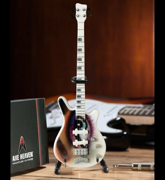 Axe Heaven Prince - One Eye Bass Guitar Miniature