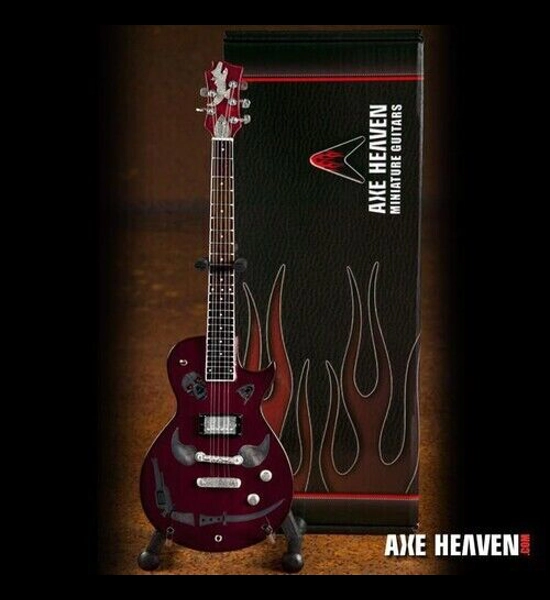 Axe Heaven Keith Richards '81 Zemaitis Macabre Guitar Miniature