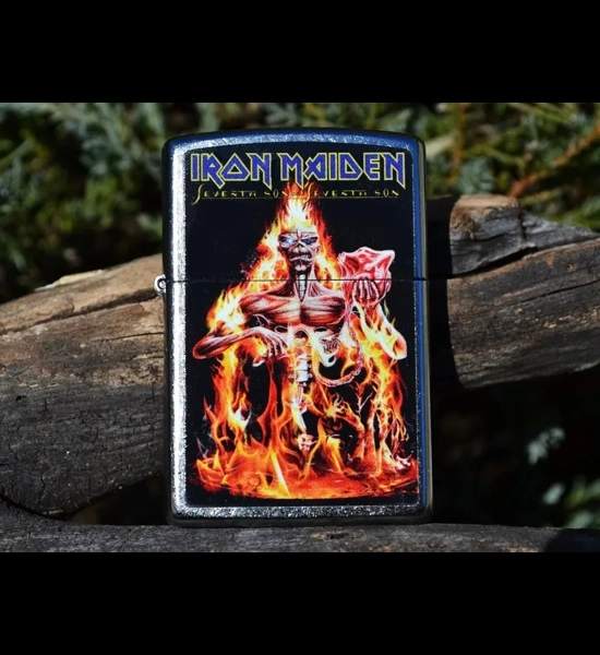 Limited Edition Iron Maiden Seventh Son Zippo Lighter