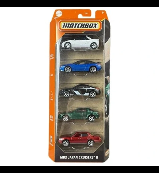 Matchbox MBX Japan Cruisers II 5 PC Set