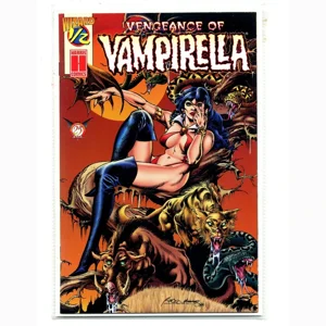 Vengeance Of Vampirella Wizard No. 1 Comic Book