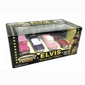 Matchbox Elvis Favorite Car Collection 4 PC Diecast Set