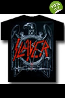 Slayer T-Shirt - Lg Black Eagle - SZ LG