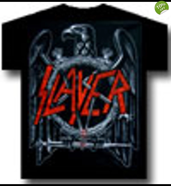 Slayer T-Shirt - Lg Black Eagle - SZ LG