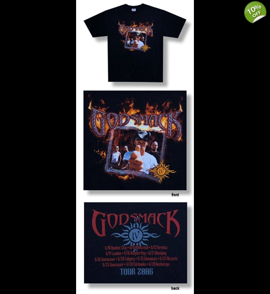 Godsmack Photo Fire '06 Tour T-Shirt