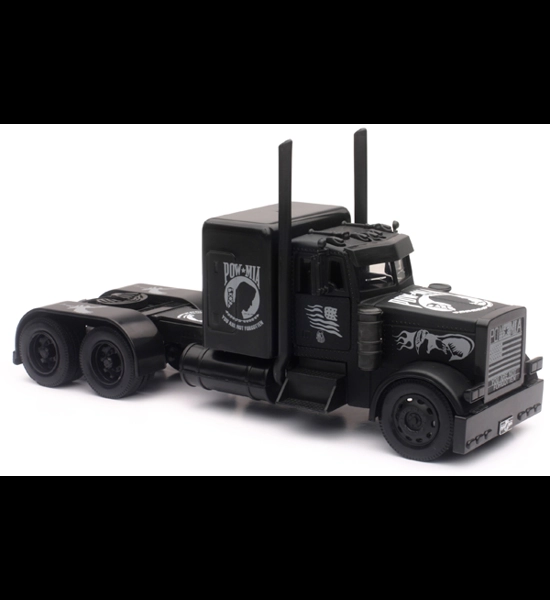 Peterbilt Black Out POW/MIA Cab Diecast