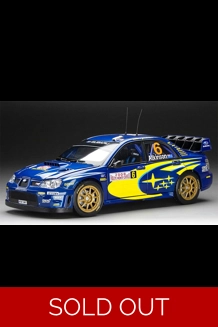 Subaru Impreza WRC07 Number 6 C Atkinson 1/18 Scale