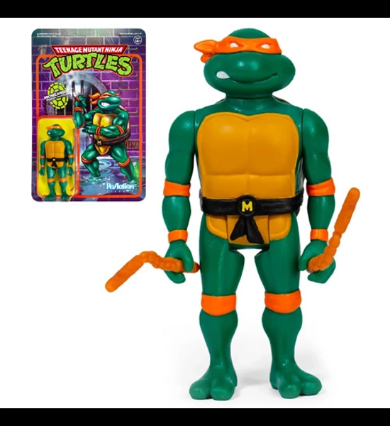 TMNT Michelangelo Reaction Figure