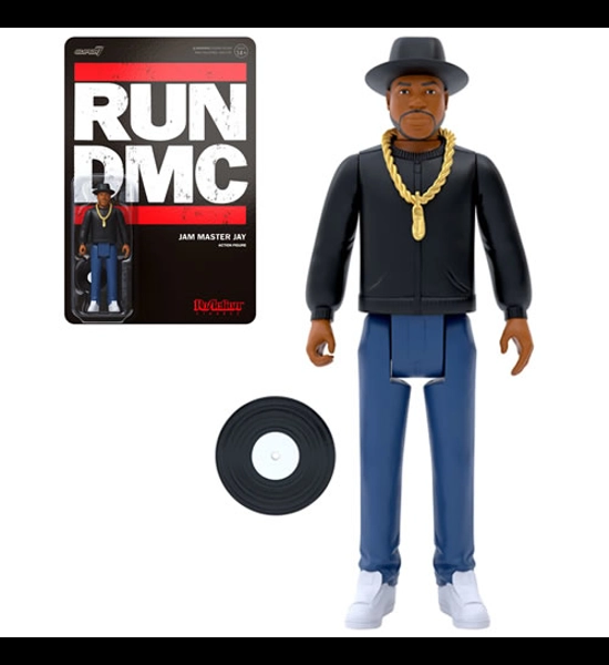 Run DMC Jam Master Jay Reaction Figure