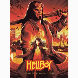 Hellboy Hard Cover Art Book Of Motion Picture