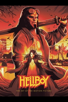 Hellboy Hard Cover Art Book Of Motion Picture
