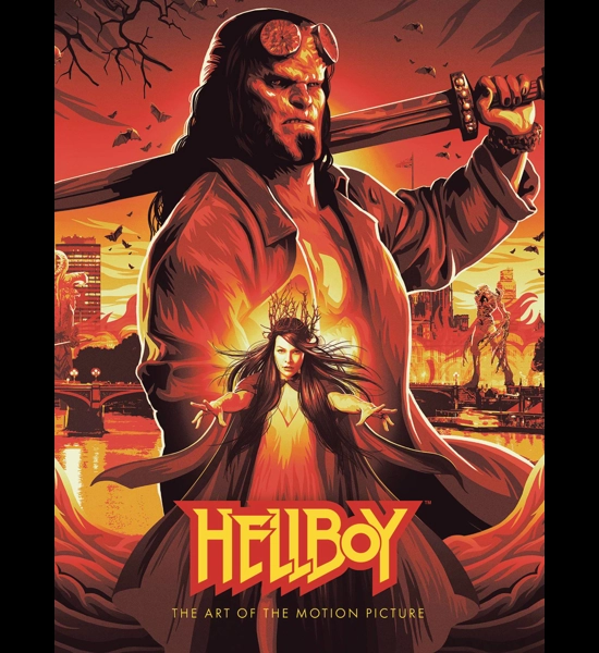 Hellboy Hard Cover Art Book Of Motion Picture