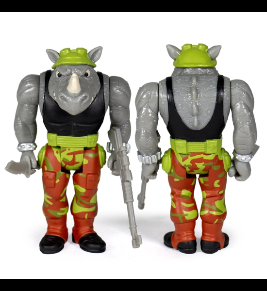 TMNT Rocksteady Reaction Figure