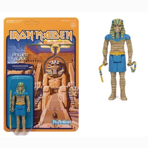 Iron Maiden Power Slave Pharaoh Eddie Reaction Figure