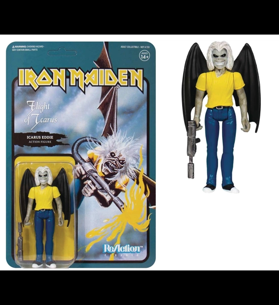 Iron Maiden Icarus Eddie Reaction Figure
