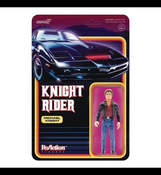 Knight Rider Michael Knight Reaction Figure