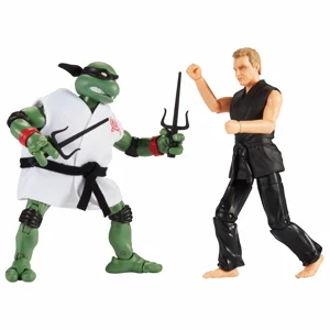 TMNT/Cobra Kai Raphael vs John Kreese Action Figure Set