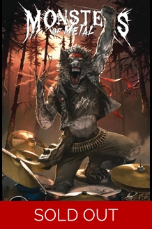 Monsters Of Metal One Shot - Werewolf Comic