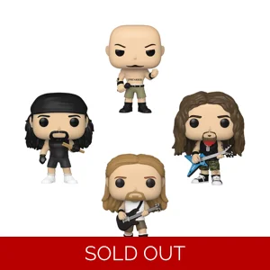 Pantera 4 PK POP Rocks Vinyl Figure Set