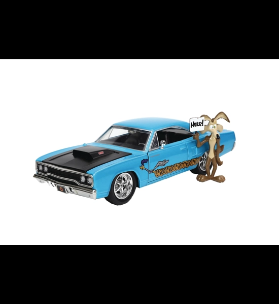 '70 Plymouth Road Runner W/Wile E Coyote Diecast