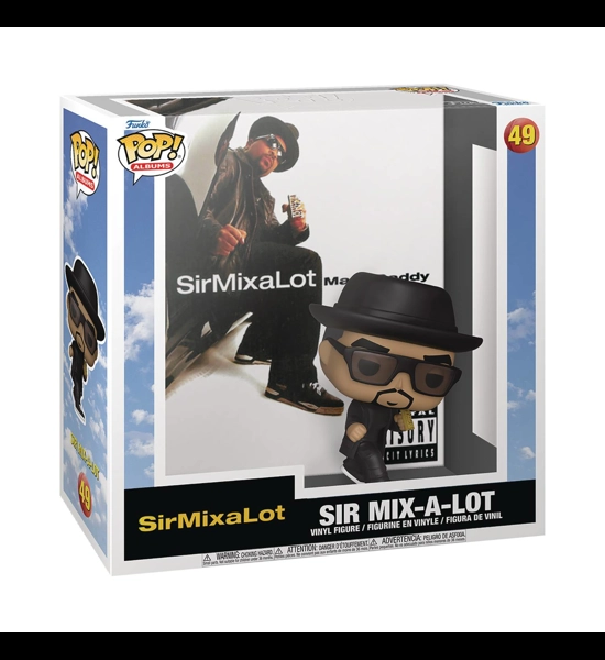 Sir Mix-A-Lot Mack Daddy POP Albums Vinyl Figure