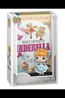 Cinderella W/Jaq POP Movie Poster