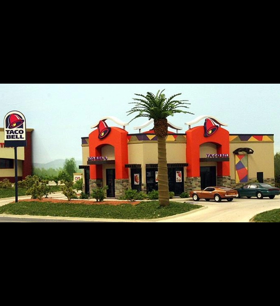 Taco Bell Restaurant Model Kit