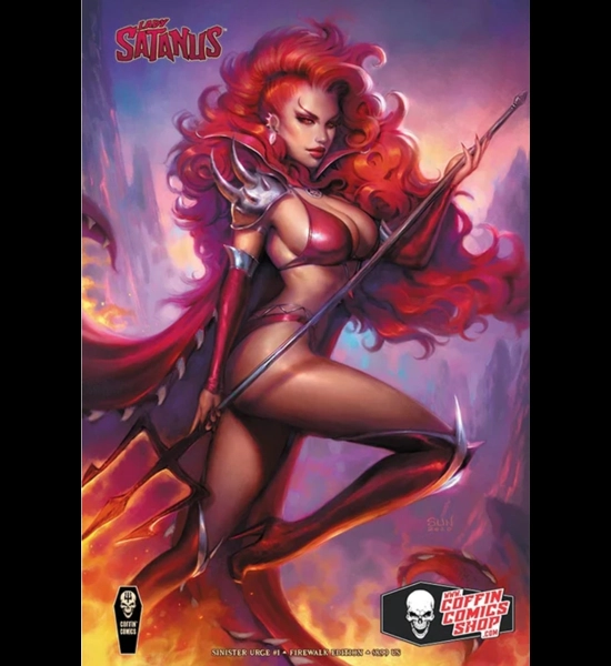 Lady Satanus - Sinister Urge Firewalk Comic Book