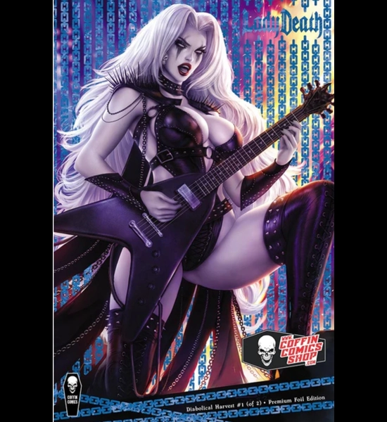 Lady Death Diabolical Harvest -1- Foil Edition Comic Book
