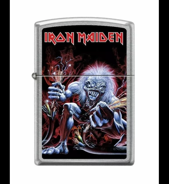 RARE Iron Maiden "Wired" Zippo Lighter