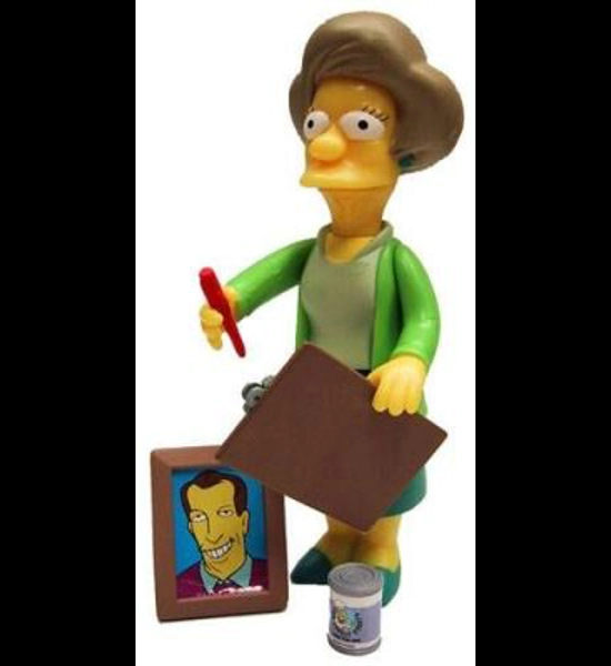 The Simpsons Edna Krabappel Action Figure