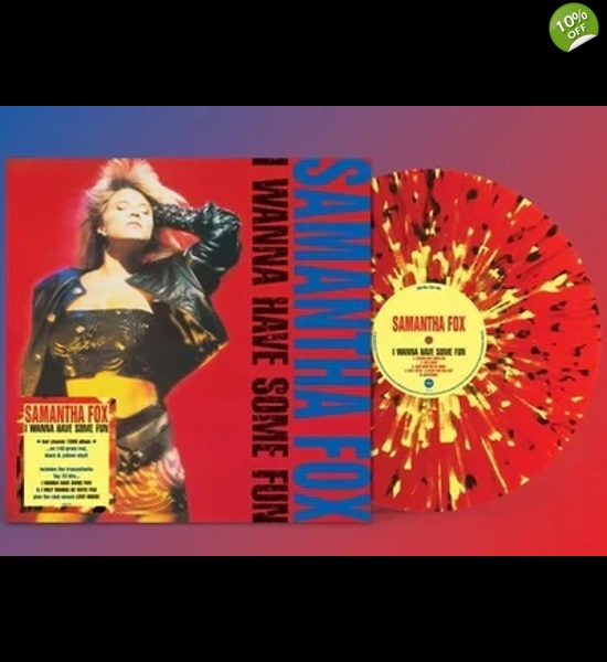 Samantha Fox - I Wanna Have Some Fun Colored Vinyl LP