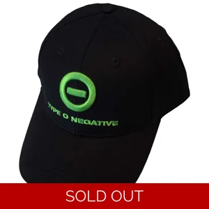 Type O Negative - Logo Baseball Cap
